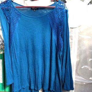 Verve Ami turquoise long sleeve XL